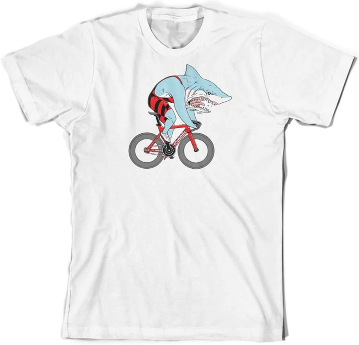 Cinelli | Shark by Sam Turner White | T-Shirt