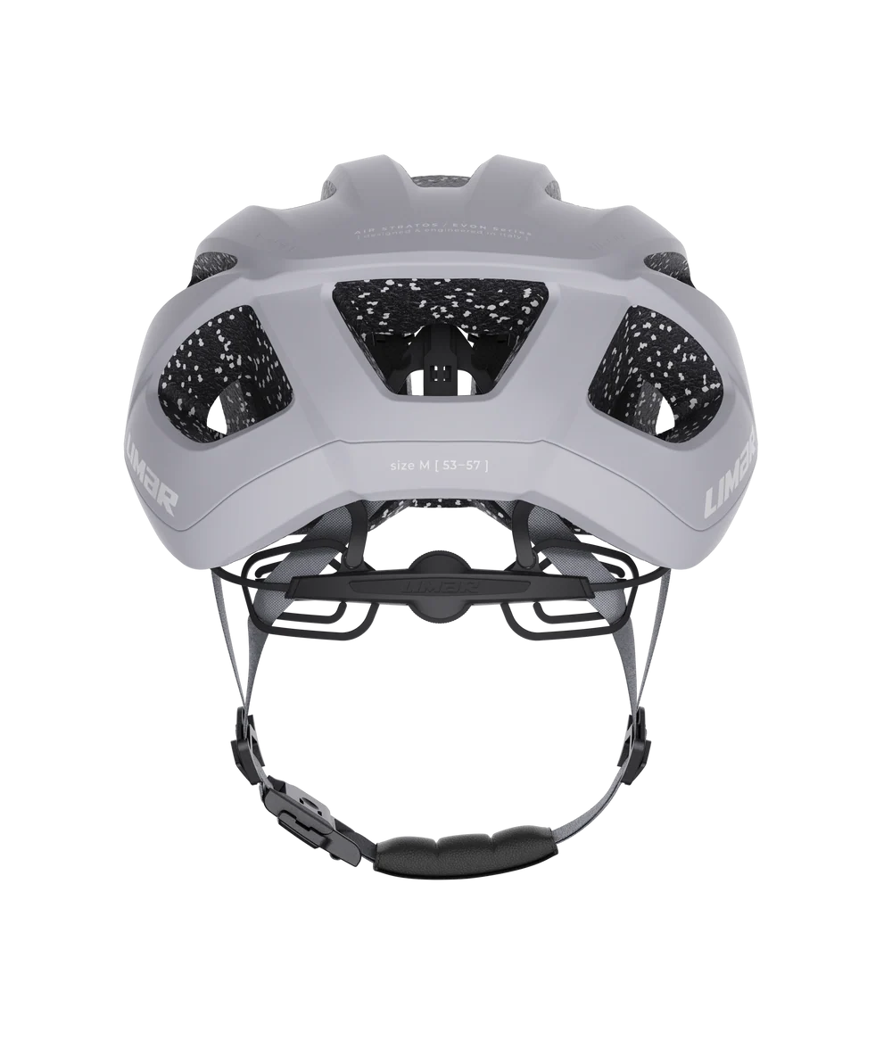Limar | Air Stratos MAG EVON | Casco Gravel grigio | Chiusura Fidlock