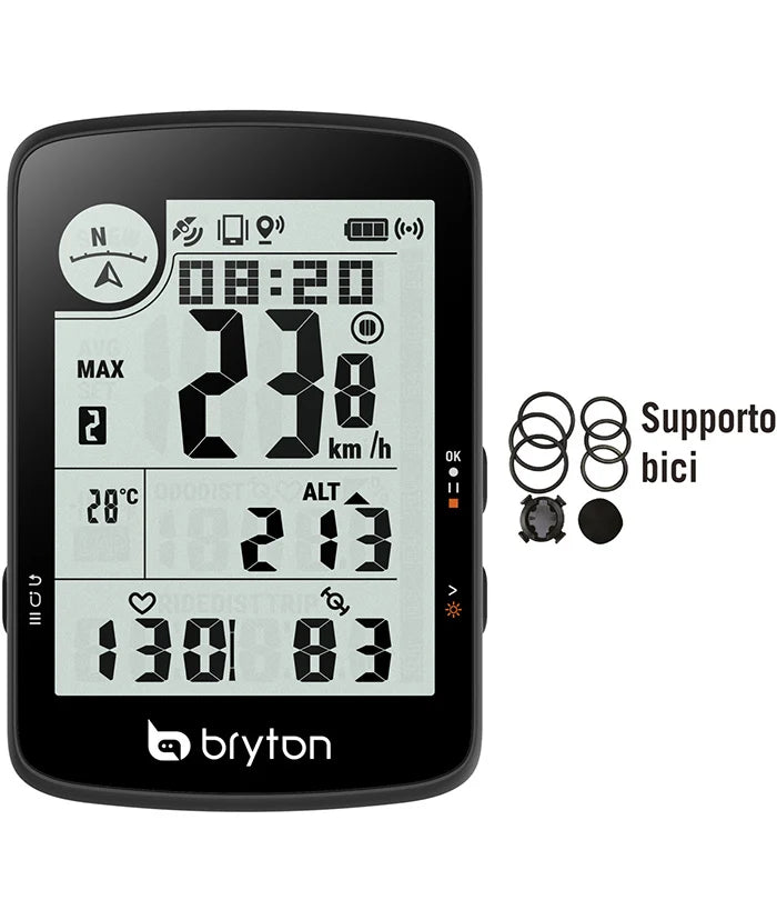 Bryton | Rider 17 E | Ciclocomputer GPS 3"