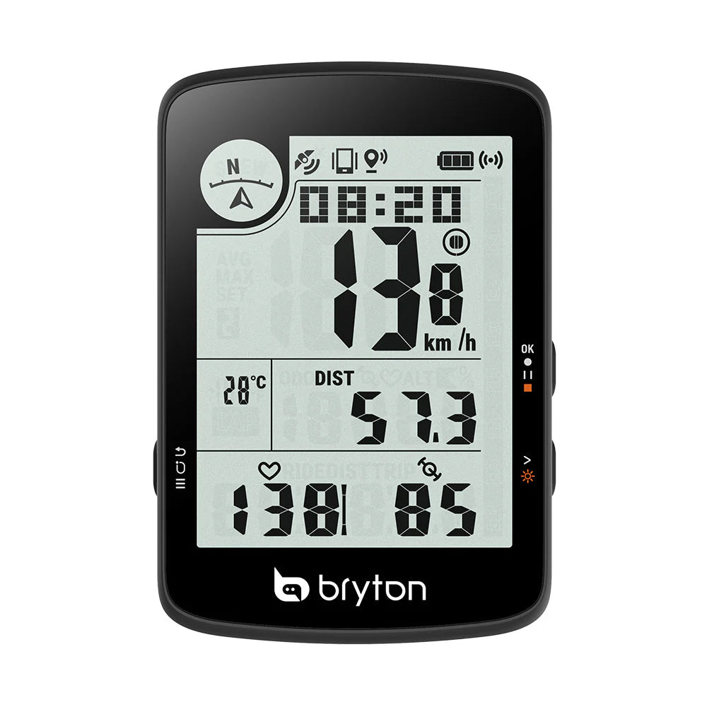 Bryton | Rider 17 | Ciclocomputer GPS essenziale