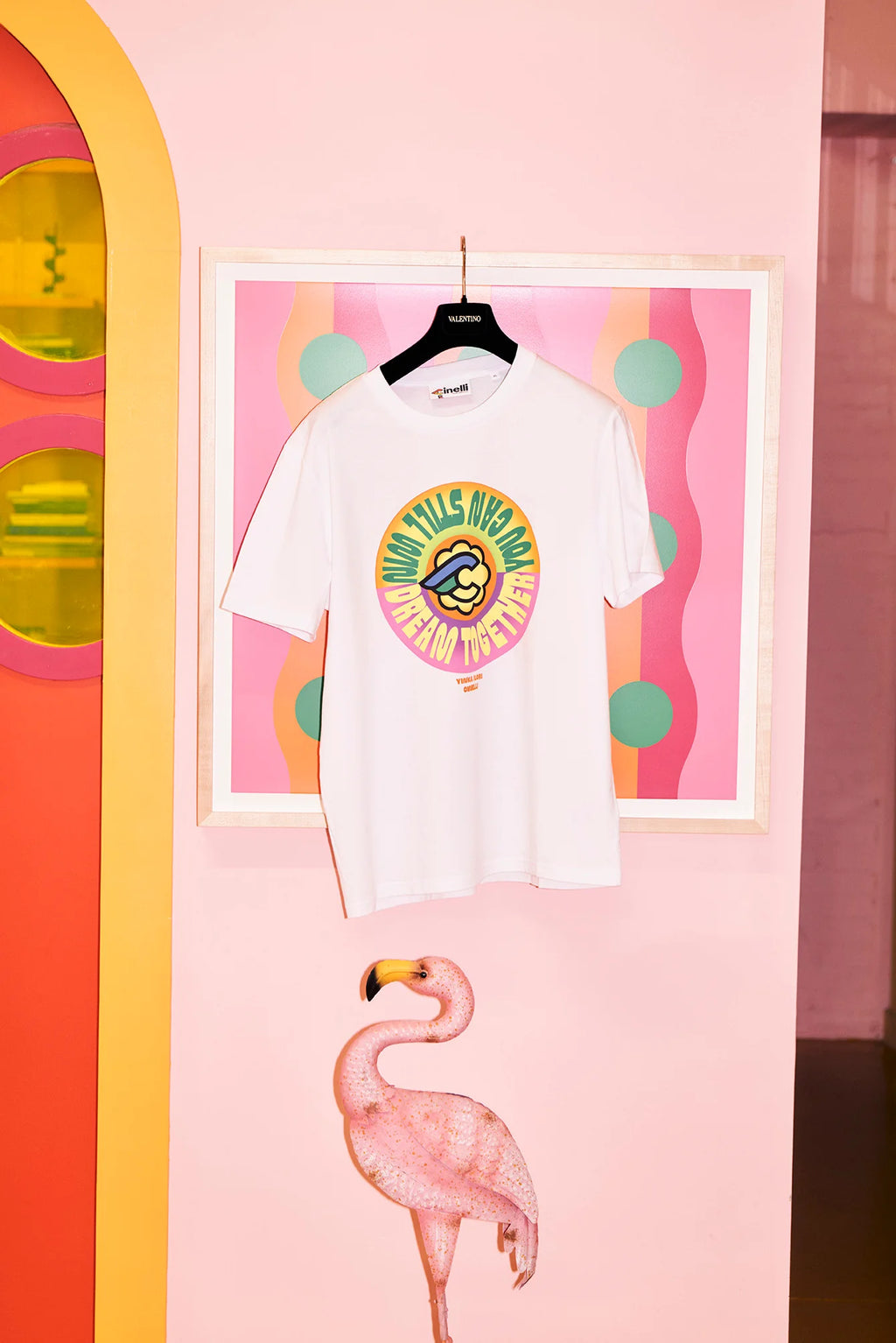 Cinelli | Yinka Ilori Dream Together White | T-Shirt Unisex