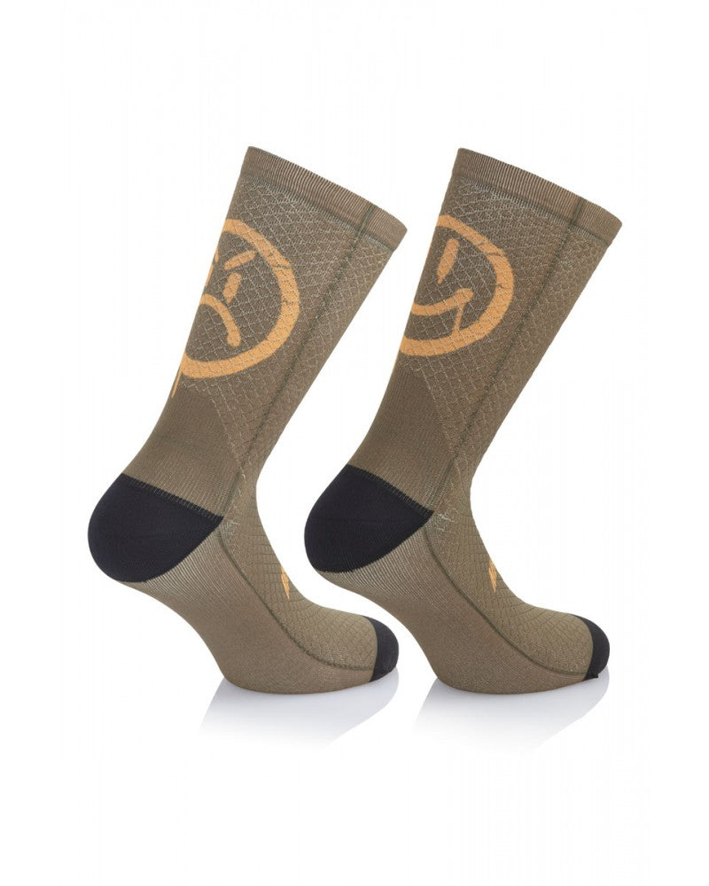 MB Wear | Smile Emotions | Calzino ciclismo Green