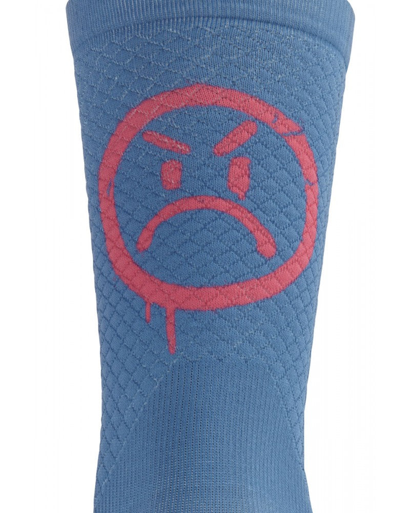 MB Wear | Smile Emotions | Calzino ciclismo Blu/Pink