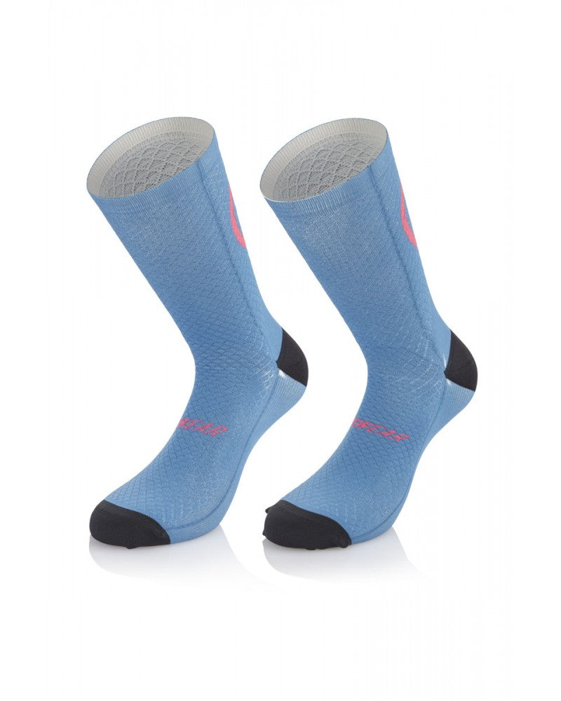 MB Wear | Smile Emotions | Calzino ciclismo Blu/Pink