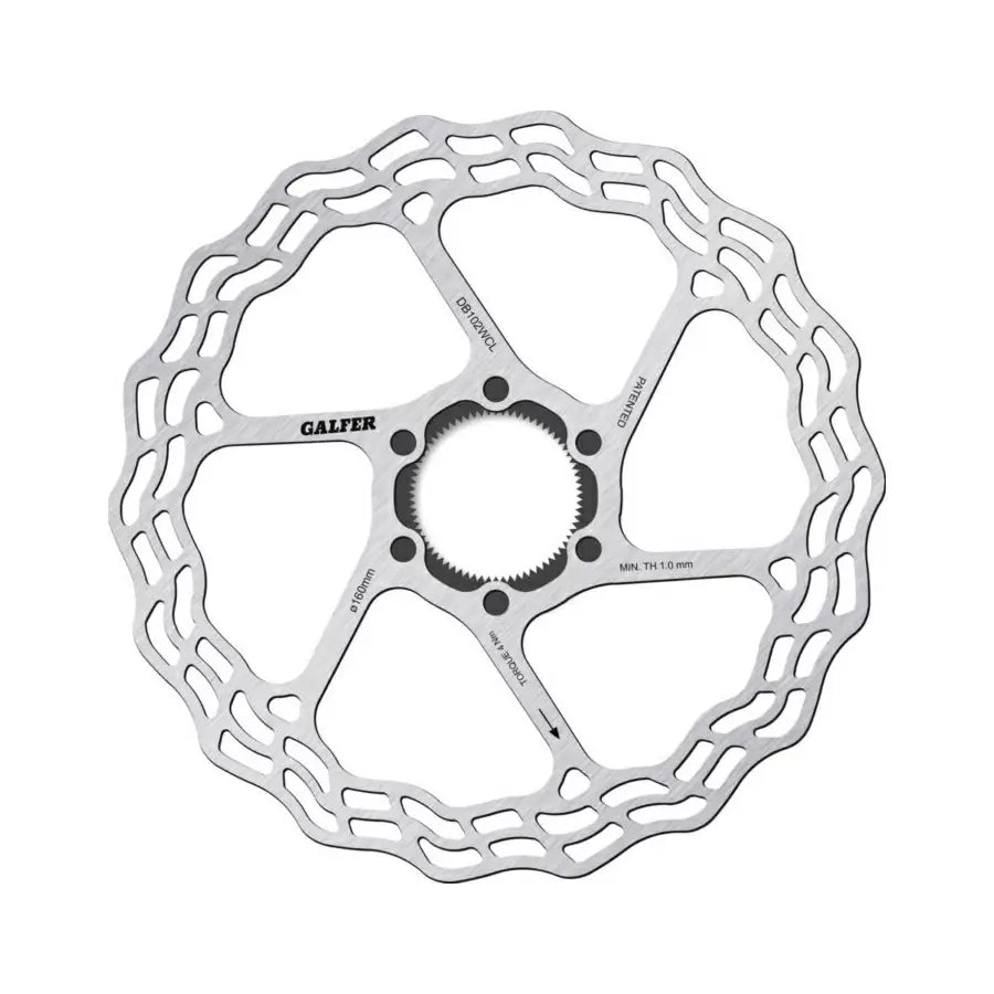 Galfer | DB102WCL Wave | Disco freno 160 mm Center-Lock (Strada/Gravel)